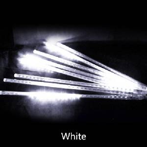  Led висулки ефект на водопад бели 8 бр. 50см. 11231