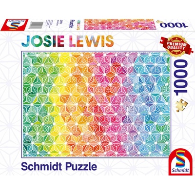 SCHMIDT Barevné trojúhelníčky 1000 dílků