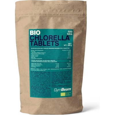 GymBeam Bio Chlorella, 500 Tablets