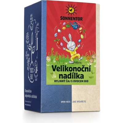 SONNENTOR Великденско лакомство, пакетчета чай, био, 32.4 г