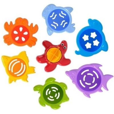 Teddies Kubus pyramida skládanka mořská zvířátka