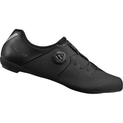 Shimano Обувки за шосеен велосипед Shimano RC302 Cycling shoes - Black - размер 47 (036-1122-0120)