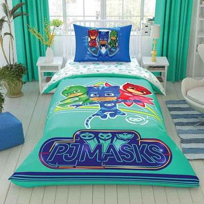 TAC Детски спален комплект ранфорс PJ MASKS Move