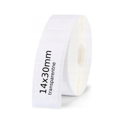 Niimbot štítky EP 14x30mm 210ks Transparent pro D11 a D110
