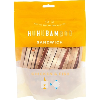 Huhubamboo kurací sendvič s treskou 250 g