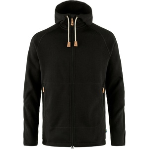 Fjällräven Мъжко поларено яке Fjällräven Övik Fleece Hoodie Fleece jacket - Black (005-0956-0814)