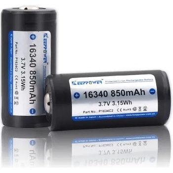 Image 1 of KeepPower 16340 PCM 850mAh (0701000015)