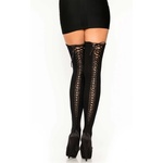 Leg Avenue Чорапи с декоративни връзки Leg Avenue 6289