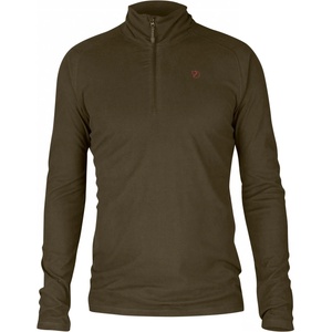 Fjällräven Мъжки поларен пуловер Fjällräven Pine Half Zip Fleece jumper - Dark Olive (005-1543-0214)