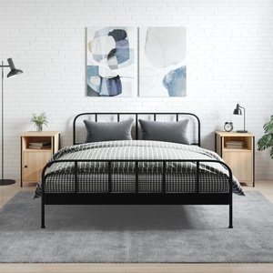vidaXL Нощни шкафчета, 2 бр, сонома дъб, 40x42x60 см, инженерно дърво (825916)