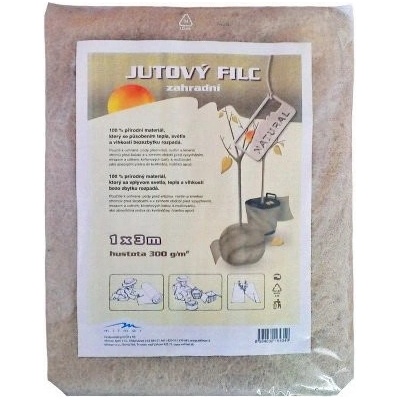 Jutový zahradní filc 1x3m - víceúčelový