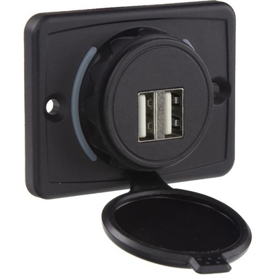 STU 34661.2 2x USB 3,1A zásuvka 12/24V, montáž na povrch