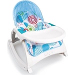 Raya Toys Бебешки шезлонг Raya Toys - 2-в-1, с музика и вибрация, син (503122512) - ozone