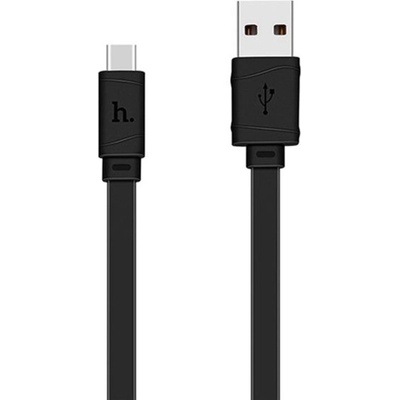 Hoco X5 USB-A pro USB typu C, 12 W, 2,4 A, 1m, černý