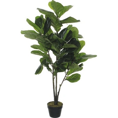 Umelá rastlina ficus lyrata v kvetináči Mica V 120 cm Ø 60 cm