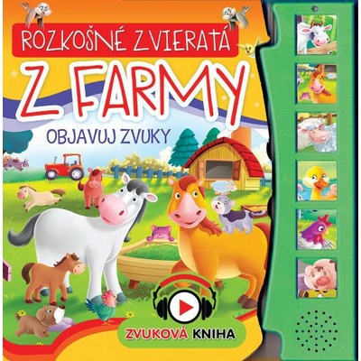 Rozkošné zvieratá z farmy - objavuj zvuky