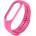 Каишка за Xiaomi Mi Band M3, M4 фитнес гривна, Тъмно розово (MiBand3-4)