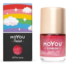 MoYou Razítkovací lak na nehty All for Love 9 ml