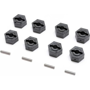 Axial Аксиален шестоъгълен главина 12mm (4): UTB18 Capra