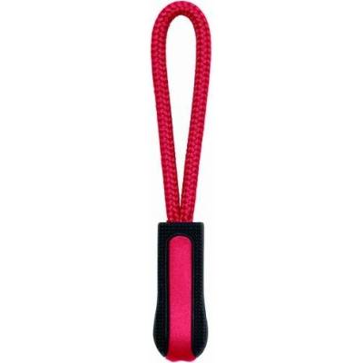 KARIBAN VINTAGE K851 / Ťaháčik na zips - black/red Univerzálny