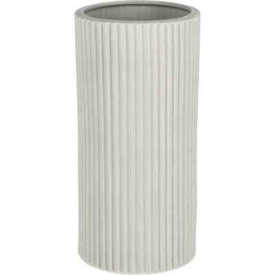 Bizzotto ДЕКОРАТИВНА ВАЗА vivy 12, 5x26cm СВ СИВА (0503261)