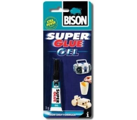BISON Super Glue Gel 3g
