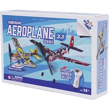 PLAYSTEM 3 in 1 Rubberband Airplane Set