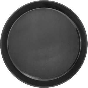 Horecano HORECANO-Табла за сервиране с борд Ø36.5xh4cm ЧЕРНА (1400CT-BT) (01981706)