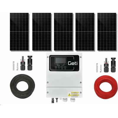 GETI GWH02D sada pro solární ohřev vody 2275Wp 5x PV TRINA Solar
