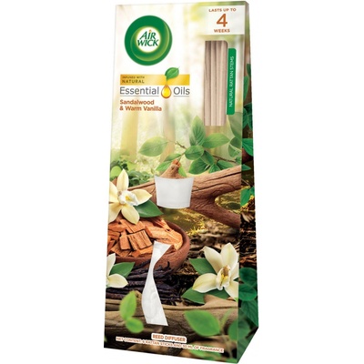 Air Wick vonné tyčinky Santalové drevo a vanilka 30 ml
