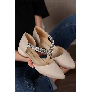 Moda Trend Дамски ежедневни обувки - Бежови 299558 (299558_Бежов)