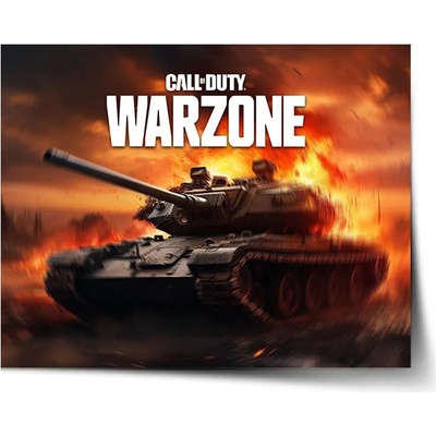 Sablio Plagát Call of Duty Warzone - tank - 90x60 cm