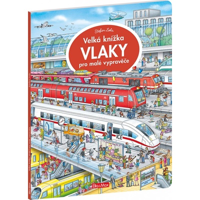 Velká knížka VLAKY pro malé vypravěče