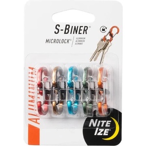 Nite Ize S-Biner Microlock hliník