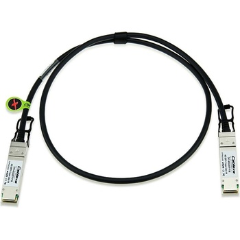Allied Telesis AT-QSFP1CU InfiniBand и оптичен кабел 1 м QSFP+ Черен, Сребърен (AT-QSFP1CU)