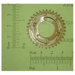 Compatible Зъбно колело за горна тефлонова ролка, 34Т, HL 5240, HL5240GEARUFR, HL5240-Gear (HL5240GEARUFR)