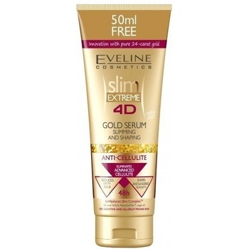 Eveline Cosmetics 4D Slim Extreme gold sérum na chudnutie a tvarovanie postavy 250 ml