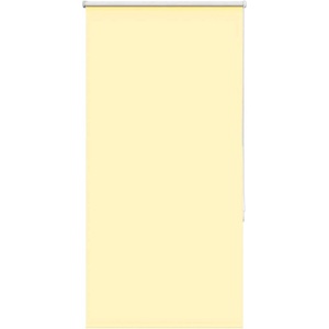 vidaXL Ролетна щора, затъмняваща, жълта, 80x130 см, ширина на плата 75, 7 см, полиестер (4012008)