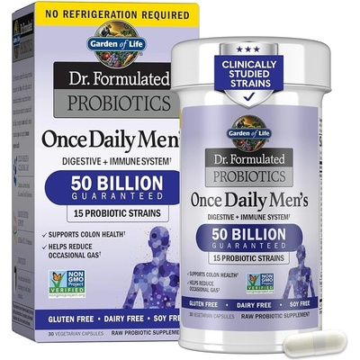 Garden of Life Dr. Formulated probiotika pro muže 30 kapslí