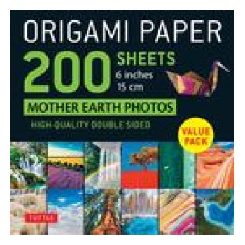 Tuttle Publishing Origami Paper 200 sheets Mother Earth Photos 6" (15 cm) | Tuttle Studio