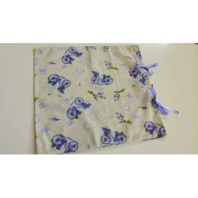 HAND MADE Bavlněný potah na polštářek Provence motiv