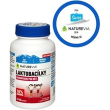 Swiss NatureVia Laktobacily třešňě 66 tablet