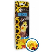 Lolo Pets FINE PET Sticks Tyčinky ovocné pre korely 110 g