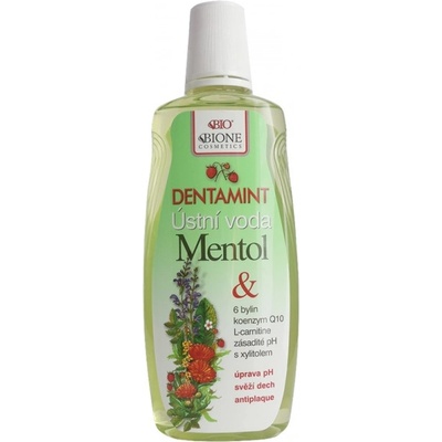 Drogerex Вода за уста Bione с ментол 500 мл