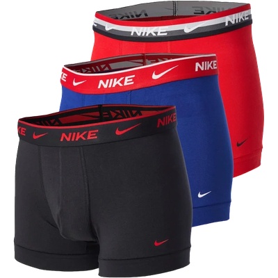 Nike Боксерки Nike Cotton Trunk 3er Pack Boxershort Цветен Velikost S