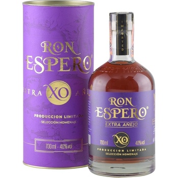 Ron Espero Extra XO Aňejo 40% 0,7 l (tuba)