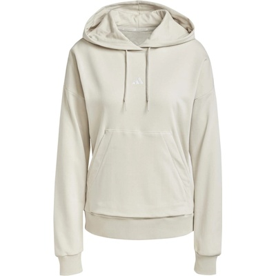 adidas Essentials dámska s kapucňou JC5934 béžová