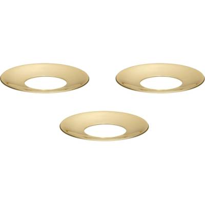 Stoff Nagel Ochranný krúžok na sviečku STOFF Nagel Solid Brass – set 3 ks