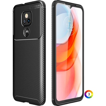 Image 1 of Motorola Moto G Play (2021) Удароустойчив Carbon Fiber Калъф и Протектор