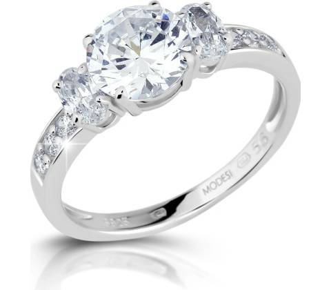 Modesi Elegantný prsteň JA17250CZ